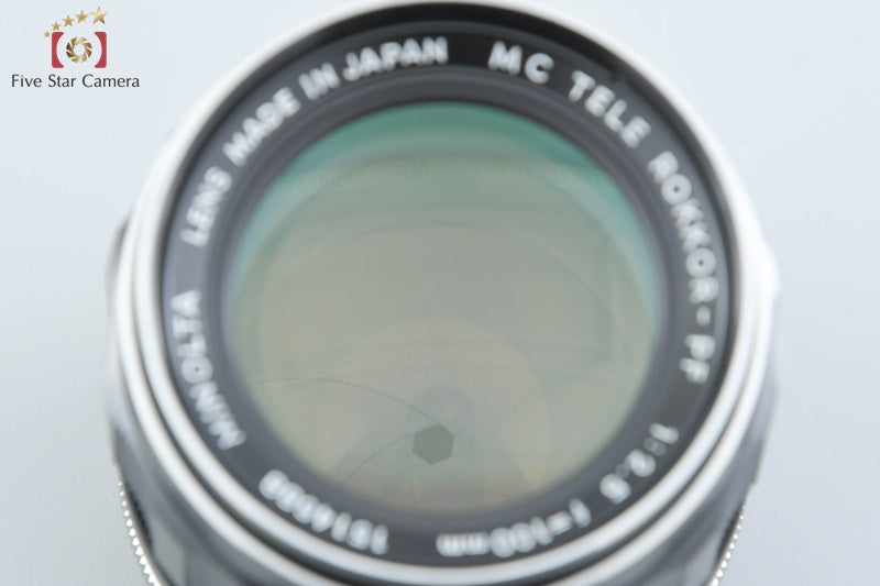MINOLTA MC TELE ROKKOR-PF 100mm f/2.5 MD Mount