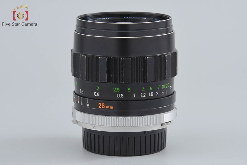 MINOLTA MC W.ROKKOR-SI 28mm f/2.5