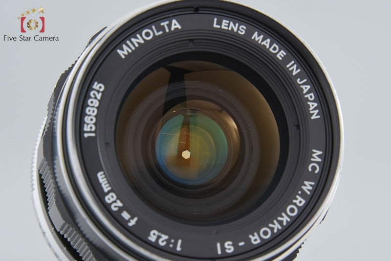 MINOLTA MC W.ROKKOR-SI 28mm f/2.5