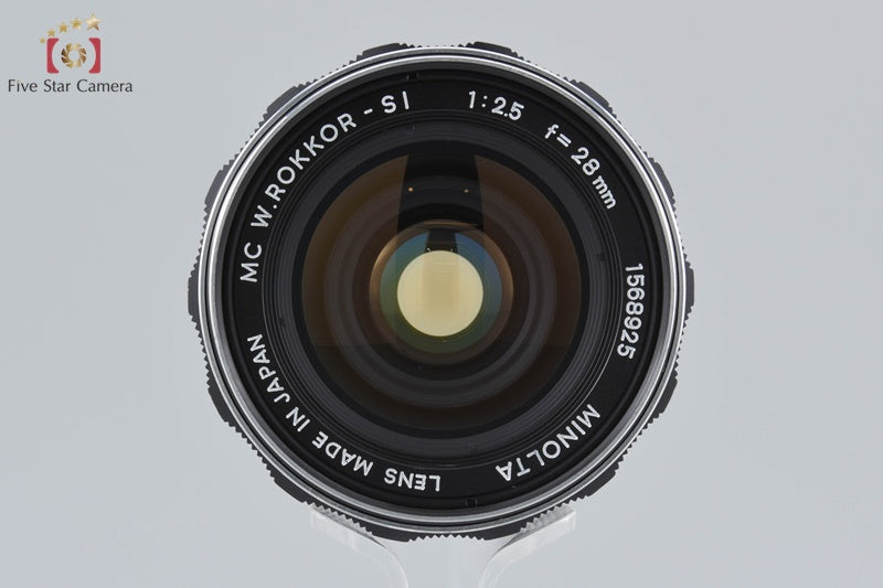 MINOLTA MC W.ROKKOR-SI 28mm f/2.5