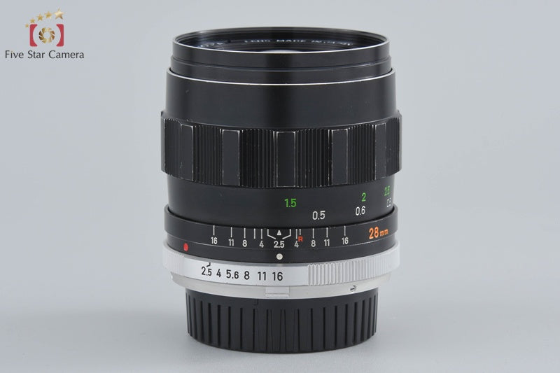 MINOLTA MC W.ROKKOR-SI 28mm f/2.5