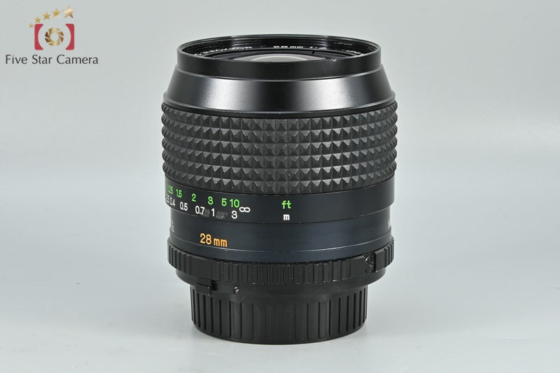 MINOLTA MD W.ROKKOR 28mm f/2