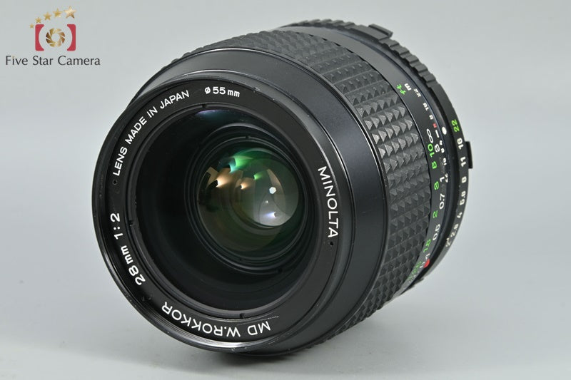 MINOLTA MD W.ROKKOR 28mm f/2