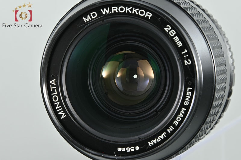MINOLTA MD W.ROKKOR 28mm f/2