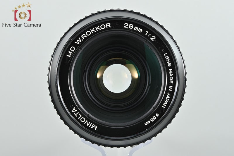 MINOLTA MD W.ROKKOR 28mm f/2