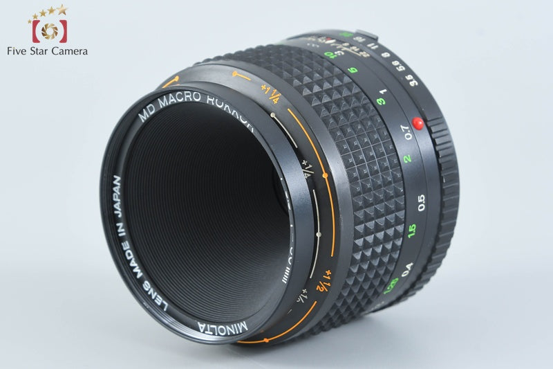 Minolta MD MACRO ROKKOR 50mm f/3.5
