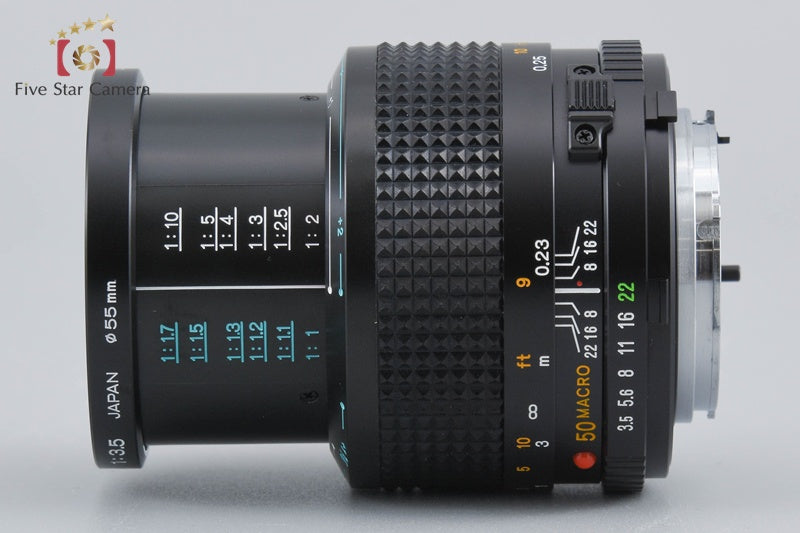 Minolta MD MACRO ROKKOR 50mm f/3.5