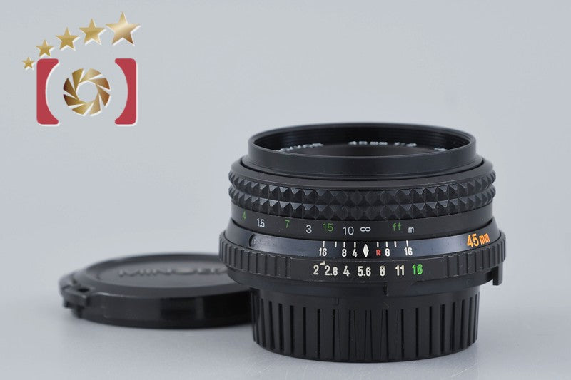 Minolta MD ROKKOR 45mm f/2