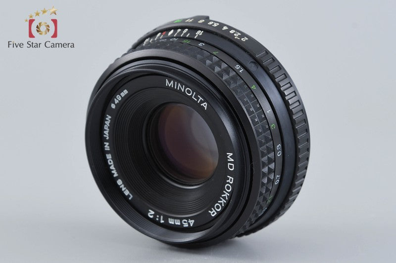 Minolta MD ROKKOR 45mm f/2