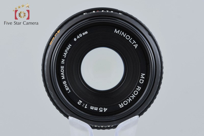 Minolta MD ROKKOR 45mm f/2