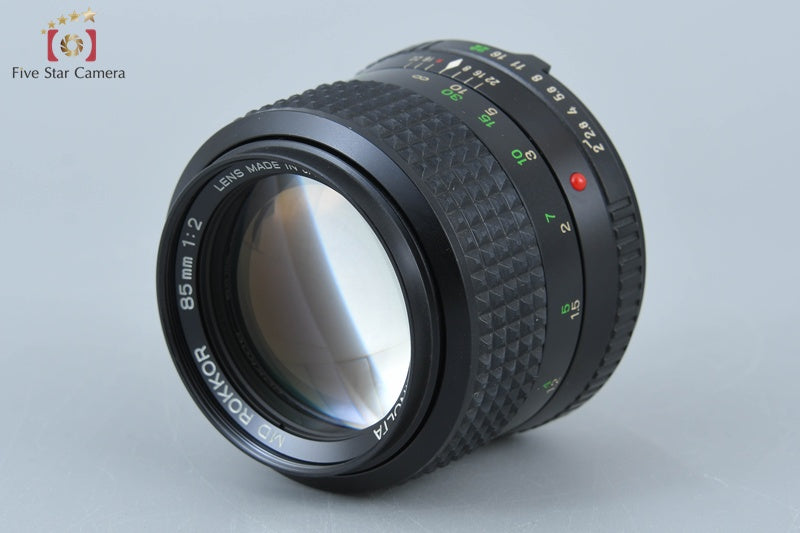 Minolta MD ROKKOR 85mm f/2
