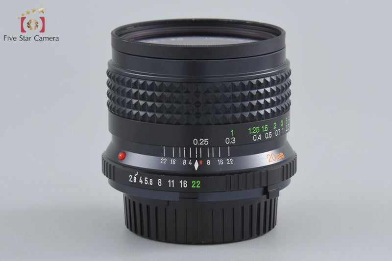 Minolta MD W.ROKKOR 20mm f/2.8