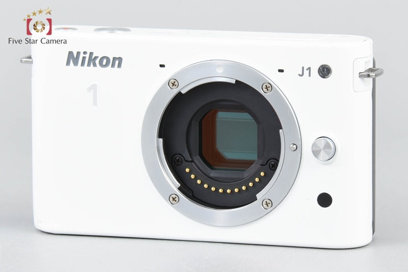 Nikon 1 J1 White 10.1 MP Digital Camera Body