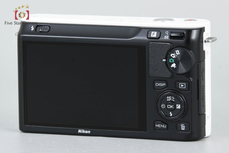 Nikon 1 J1 White 10.1 MP Digital Camera Body