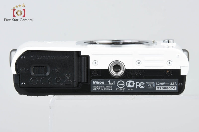 Nikon 1 J1 White 10.1 MP Digital Camera Body