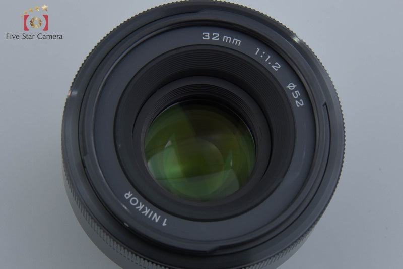 Excellent!! Nikon 1 NIKKOR 32mm f/1.2 Black