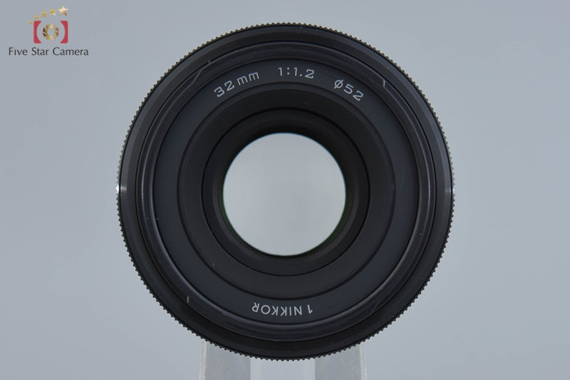 Excellent!! Nikon 1 NIKKOR 32mm f/1.2 Black