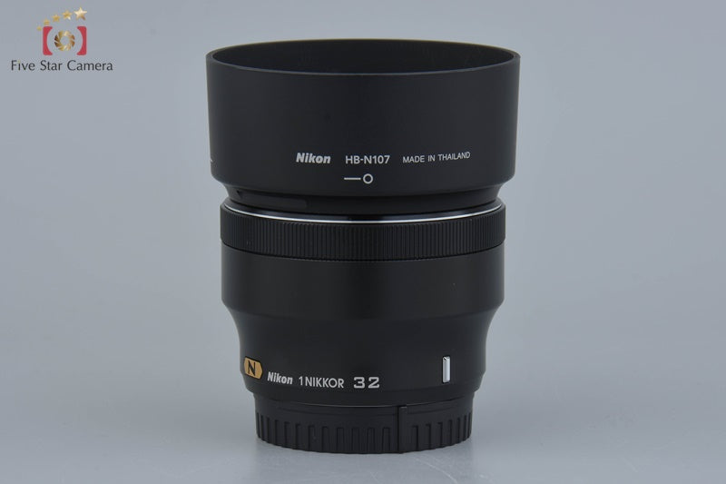 Excellent!! Nikon 1 NIKKOR 32mm f/1.2 Black