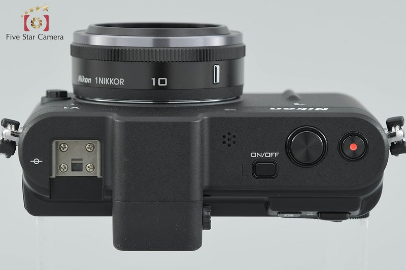 Count 1,687 Nikon 1 V1 Black 10.1 MP Digital SLR Camera 10mm Lens