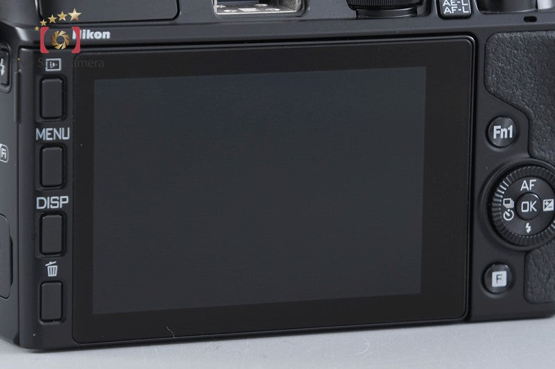 Nikon 1 V3 Black 18.4 MP Digital Camera 10-30 Lens Premium Kit