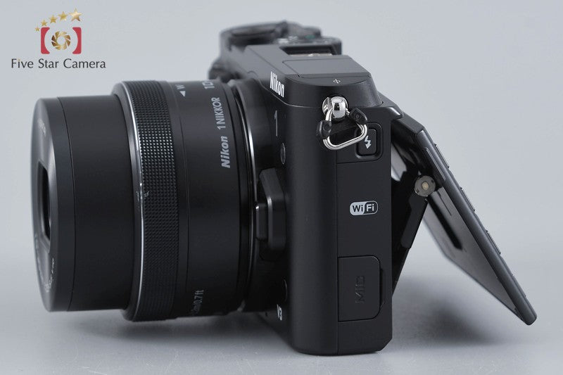 Nikon 1 V3 Black 18.4 MP Digital Camera 10-30 Lens Premium Kit