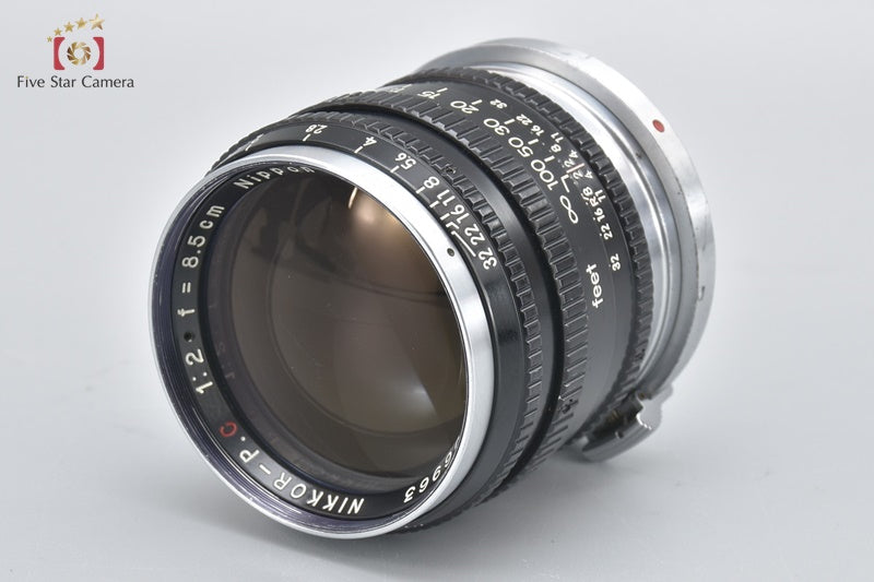 Nikon NIKKOR-P.C 85mm f/2 Black for Nikon S Mount