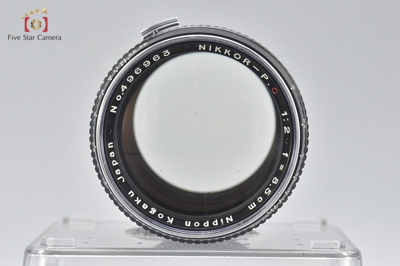 Nikon NIKKOR-P.C 85mm f/2 Black for Nikon S Mount