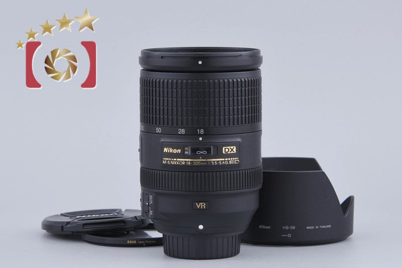 Nikon AF-S DX NIKKOR 18-300mm f/3.5-5.6 G ED VR