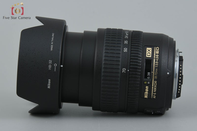 Nikon AF-S DX NIKKOR 18-70mm f/3.5-4.5 G ED