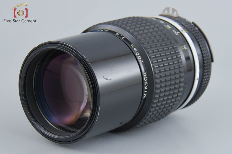 Very Good!! Nikon Ai NIKKOR 200mm f/4