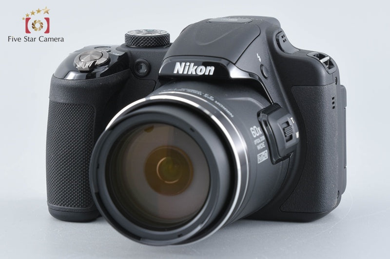 Nikon COOLPIX P600 Black 16.0 MP Digital Camera w/ Box