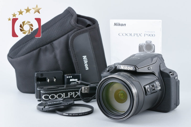 Nikon COOLPIX P900 Black 16.0 MP Digital Camera