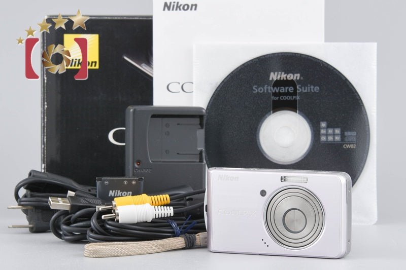 Nikon COOLPIX S520 Sakura 8.0 MP Digital Camera w/ Box