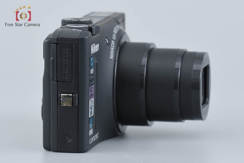 Nikon COOLPIX S8100 Noble Black 12.1 MP Digital Camera