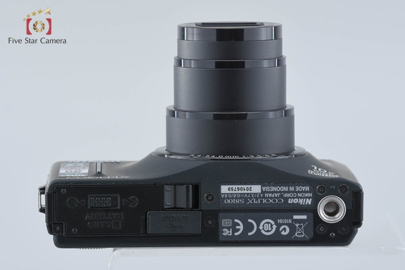 Nikon COOLPIX S8100 Noble Black 12.1 MP Digital Camera