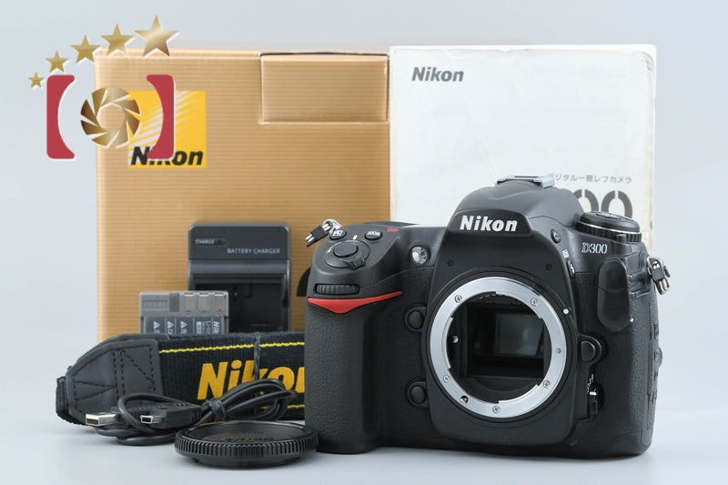 "Count 1,043" Nikon D300 12.3 MP Digital SLR Camera Body w/ Box