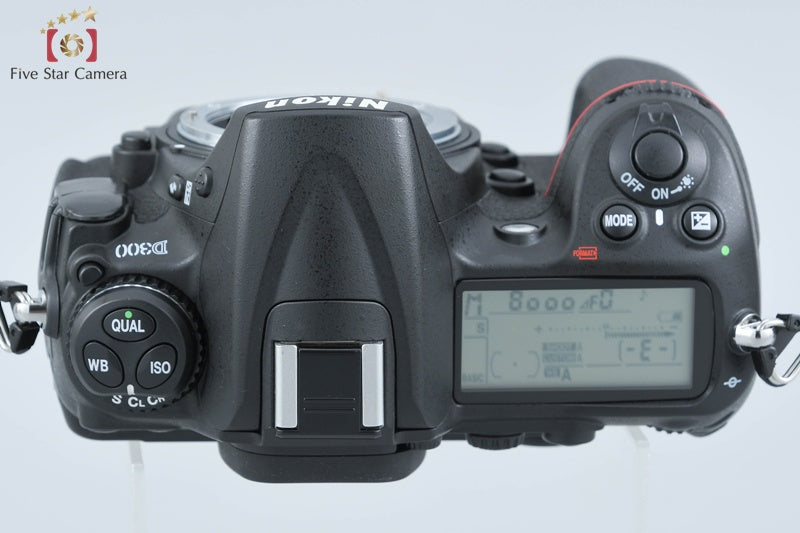 "Count 1,043" Nikon D300 12.3 MP Digital SLR Camera Body w/ Box