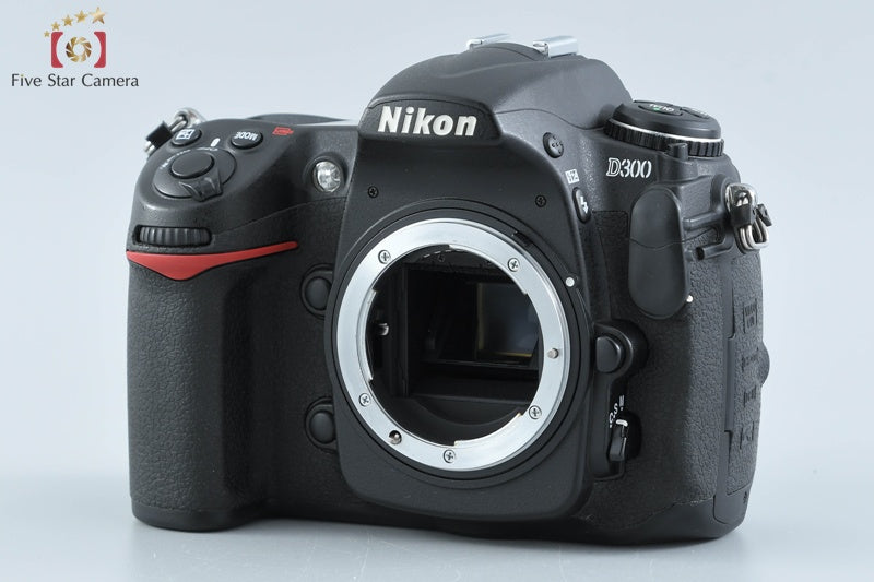 Nikon D300 12.3 MP Digital SLR Camera Body w/ Box