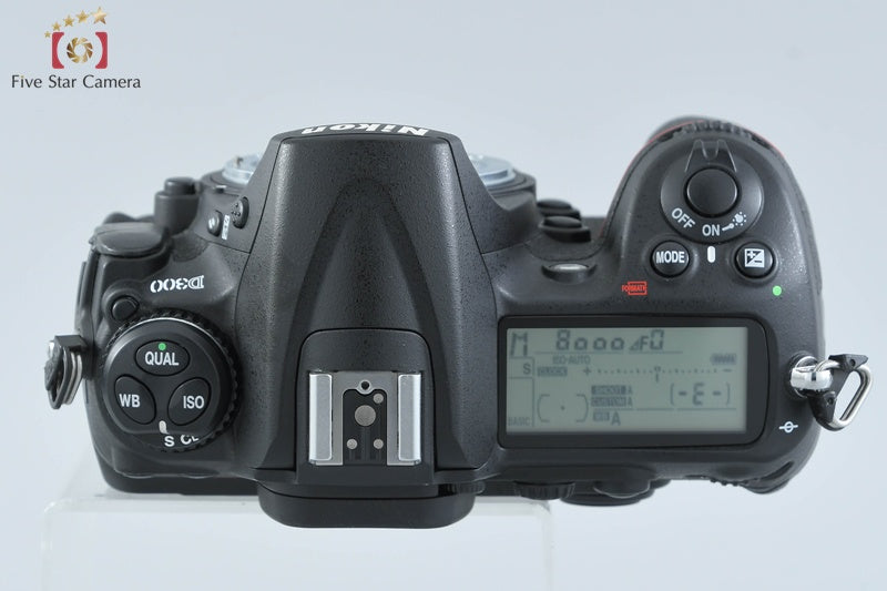 Nikon D300 12.3 MP Digital SLR Camera Body w/ Box