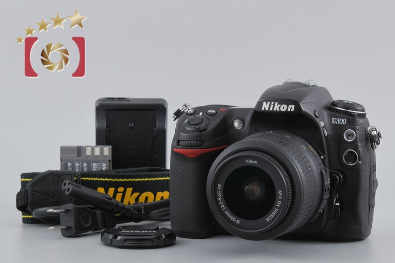 Nikon D300 12.3 MP Digital SLR Camera AF-S DX NIKKOR 18-55 VR Lens