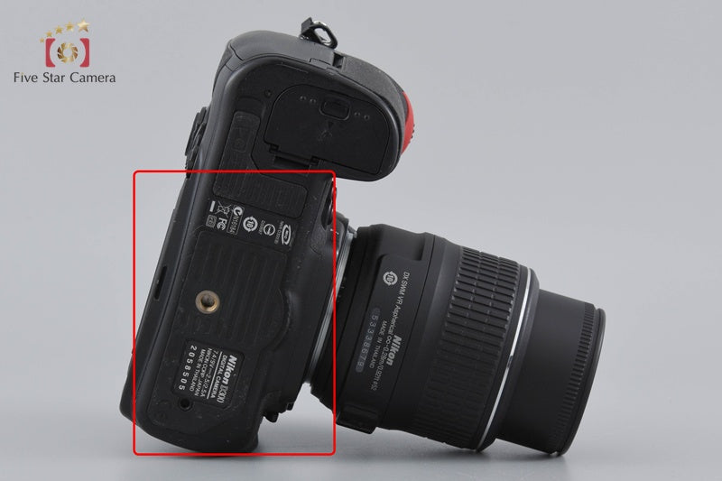 Nikon D300 12.3 MP Digital SLR Camera AF-S DX NIKKOR 18-55 VR Lens