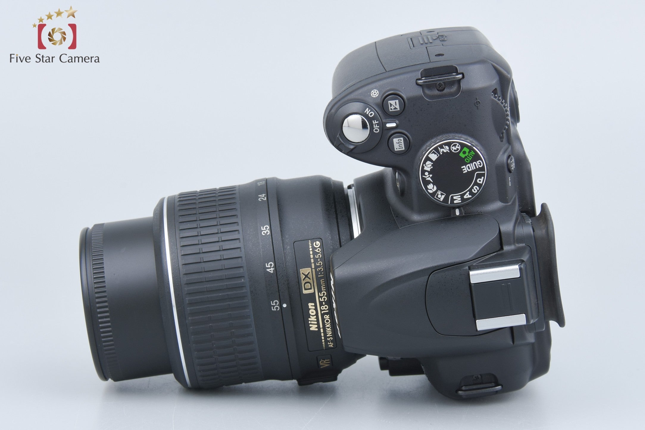 "Shutter count 1,898" Nikon D3000 10.2 MP DSLR 18-55 Lens