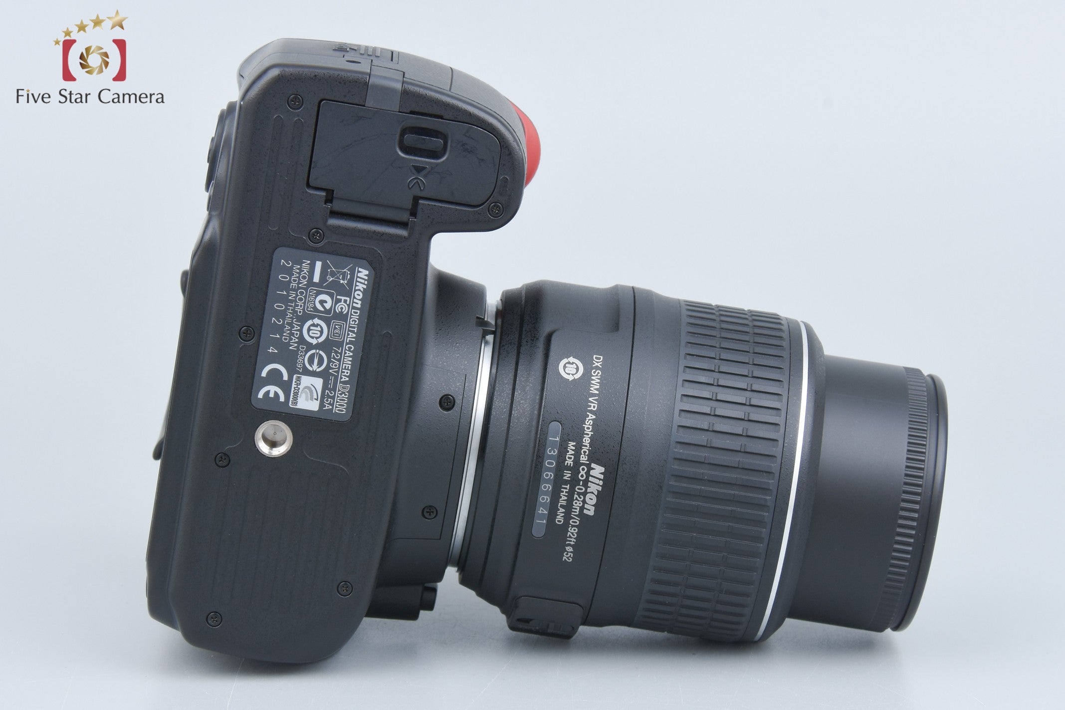 "Shutter count 1,898" Nikon D3000 10.2 MP DSLR 18-55 Lens