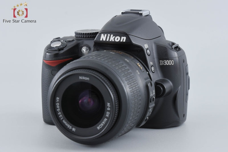 Nikon D3000 10.2 MP Digital SLR Camera 18-55 Lens