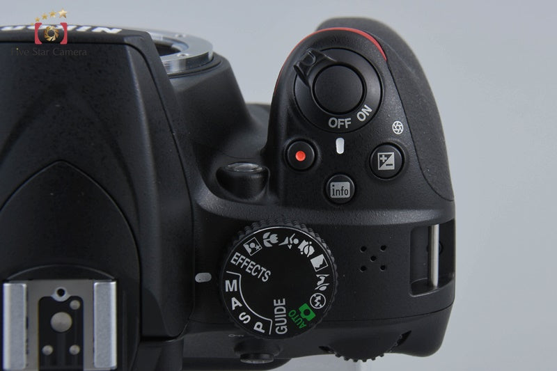 "Count 584" Nikon D3400 Black 24.2 MP DSLR Camera 18-55 VR Lens