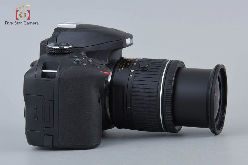 "Count 584" Nikon D3400 Black 24.2 MP DSLR Camera 18-55 VR Lens