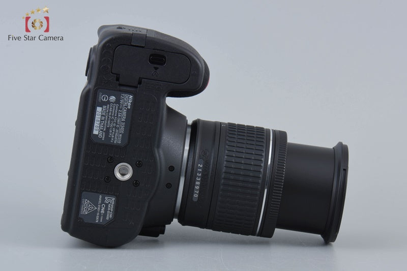 "Count 584" Nikon D3400 Black 24.2 MP DSLR Camera 18-55 VR Lens