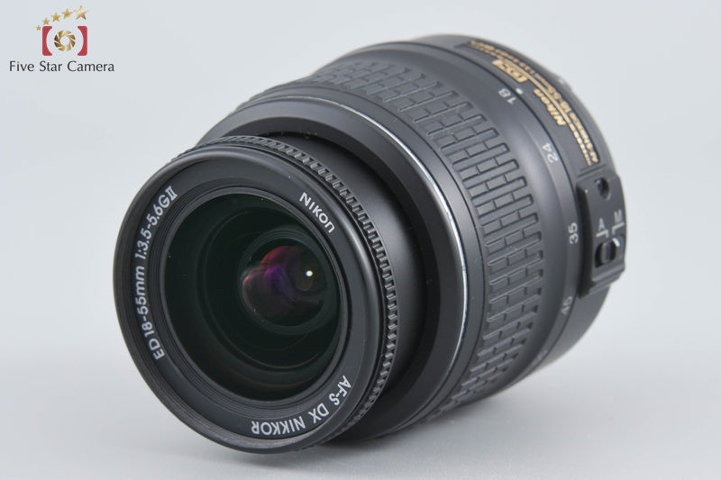 "Shutter count 5,527" Nikon D40 Black 6.1 MP Digital SLR Camera 18-55 Lens