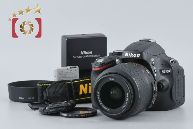 "Count 920" Nikon D5100 16.2 MP SLR Digital Camera 18-55 VR Lens