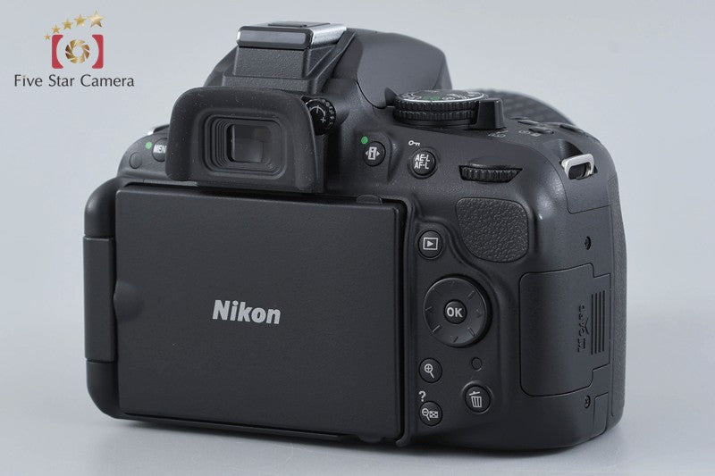 Shutter count 2,674 Nikon D5200 Black 24.1 MP DSLR 18-55 VR Lens